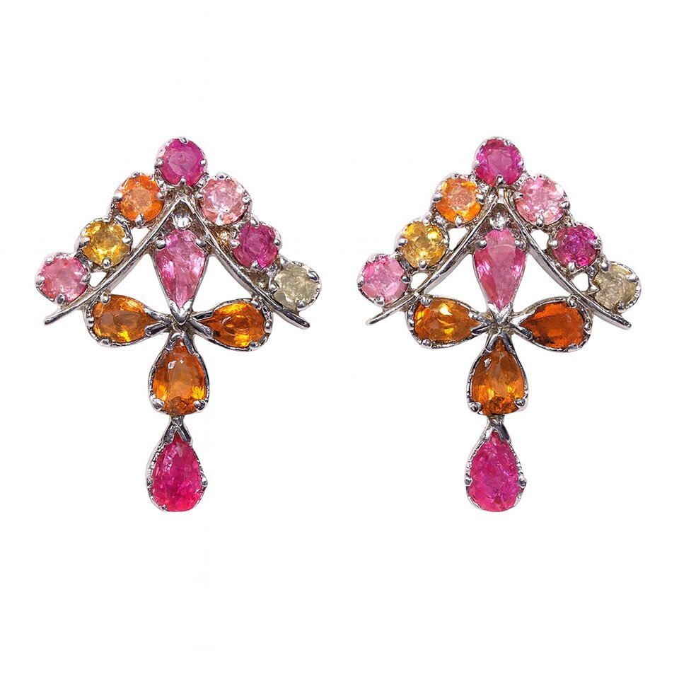 Tourmaline Gemstone Stud Jewellery