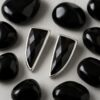 Black Onyx Gemstone Stud Earring Jewellery