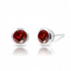 Garnet Gemstone Stud Earring Jewellery