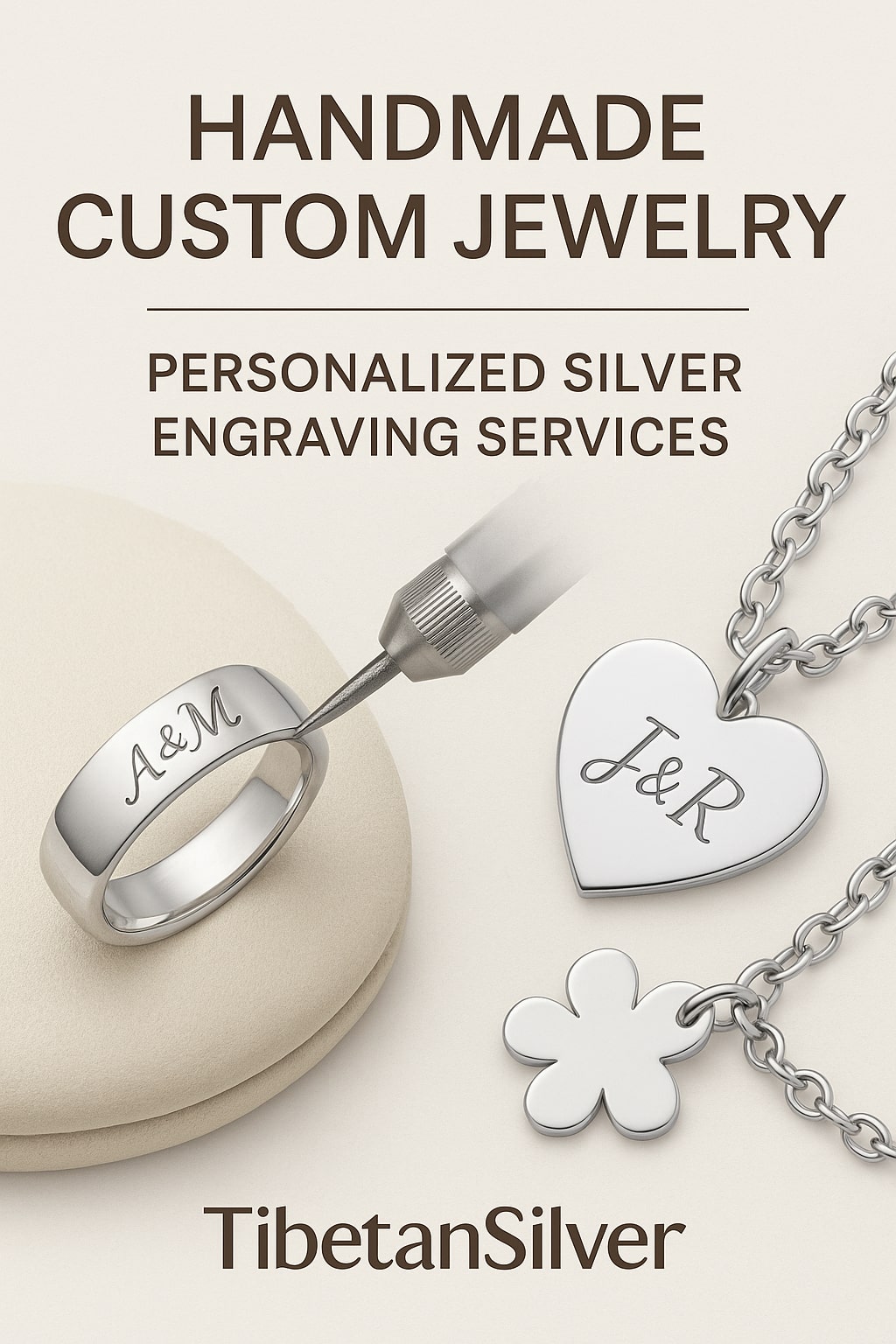 Handmade Custom Jewelry 3 Personalization Engraving Options