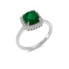 Green Onyx Statement Ring for Women 925 Sterling Silver